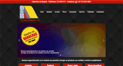 Desktop Screenshot of escudosybanderas.com